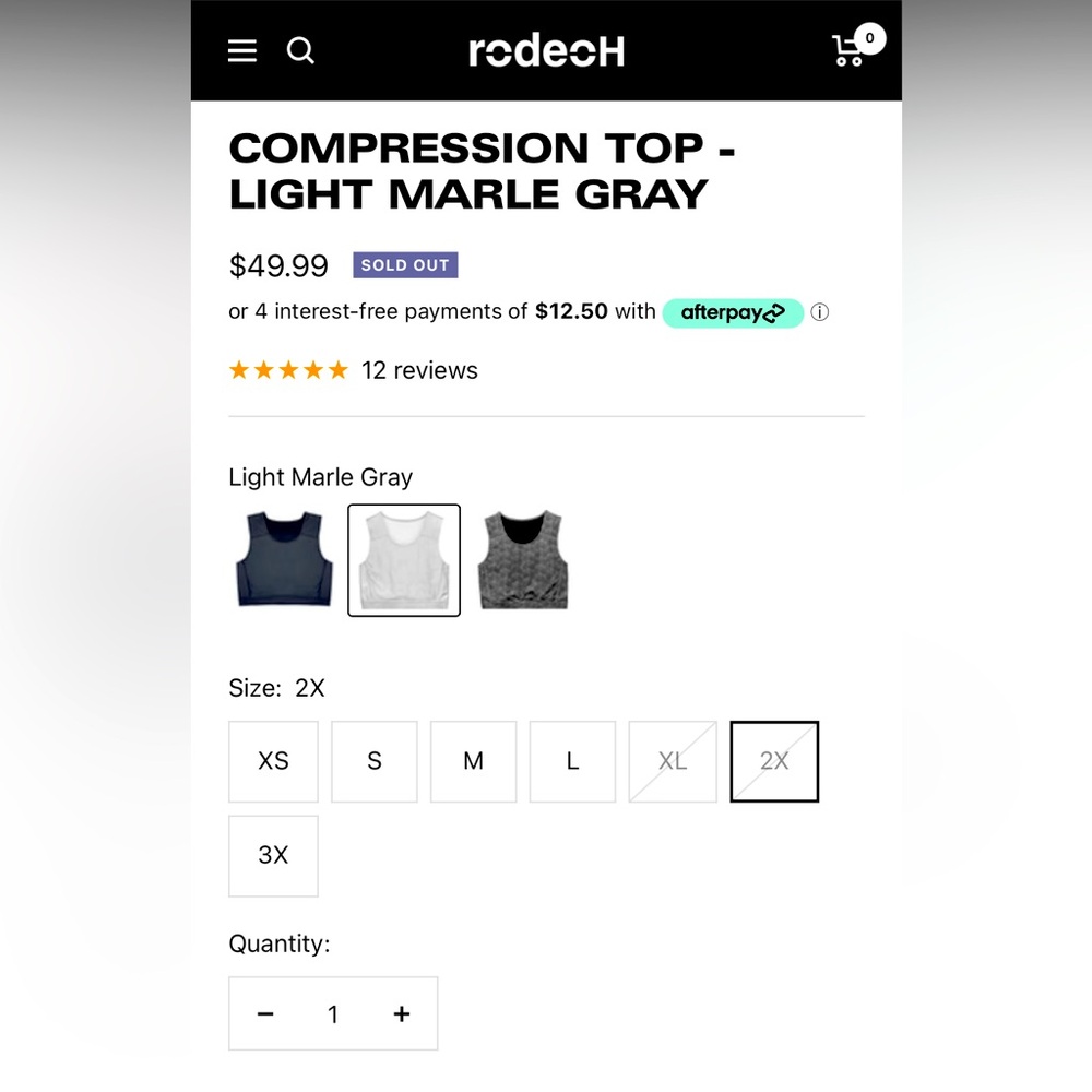 Compression Top - Picture 4 of 6